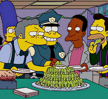 Marge Simpson’s Wasabi Buffalo Wings