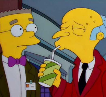 Mr. Burns Lime Rickey
