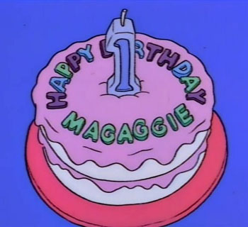 Happy Birthday Magaggie Cake