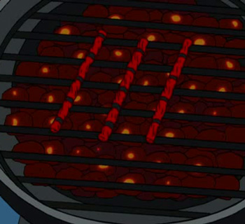 Bart’s Grilled Twizzlers