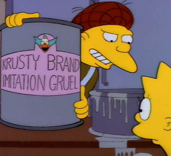 Krusty Brand Imitation Gruel