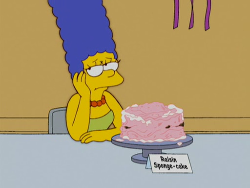 Marge S Famous Raisin Sponge Cake Cartoon Cuisine Cartoon Cuisine Marge S Famous Raisin Sponge Cake Cartoon Cuisine Cartoon Cuisine