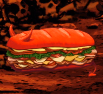 The Broodwich from Aqua Teen Hunger Force