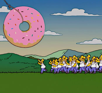 The Homer Simpson Donut