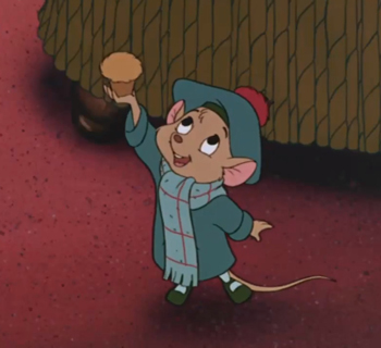 Cheese Crumpets from The Great Mouse Detective