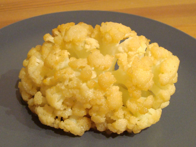 Honey-glazed-cauliflower