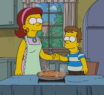 Mona Simpsons' Apple Pie - Cartoon Cuisine Cartoon Cuisine